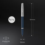 Parker 51 fyldepen i gaveæske midnatsblå/krom – Fyldepenne (billede 3)