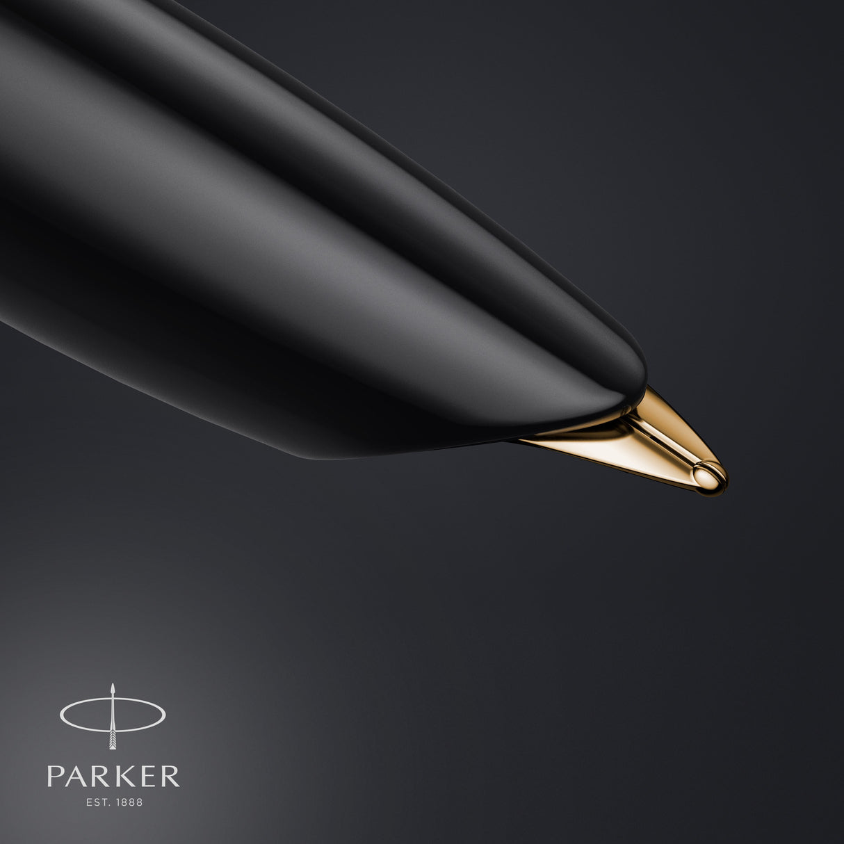 Parker 51 fyldepen deluxe i gaveæske sort/guld – Fyldepenne (billede 4)
