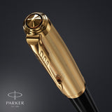 Parker 51 fyldepen deluxe i gaveæske sort/guld – Fyldepenne (billede 5)
