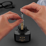 Parker deluxe fyldepen converter krom – Fyldepenne (billede 2)