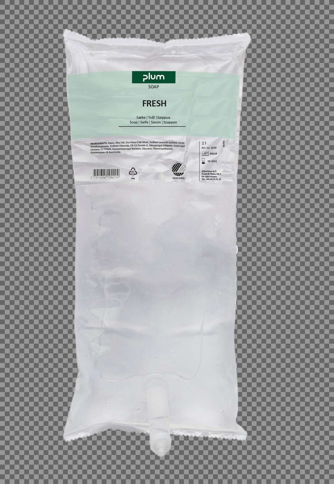 PLUM Fresh 1,0 l pose CP (billede 1)