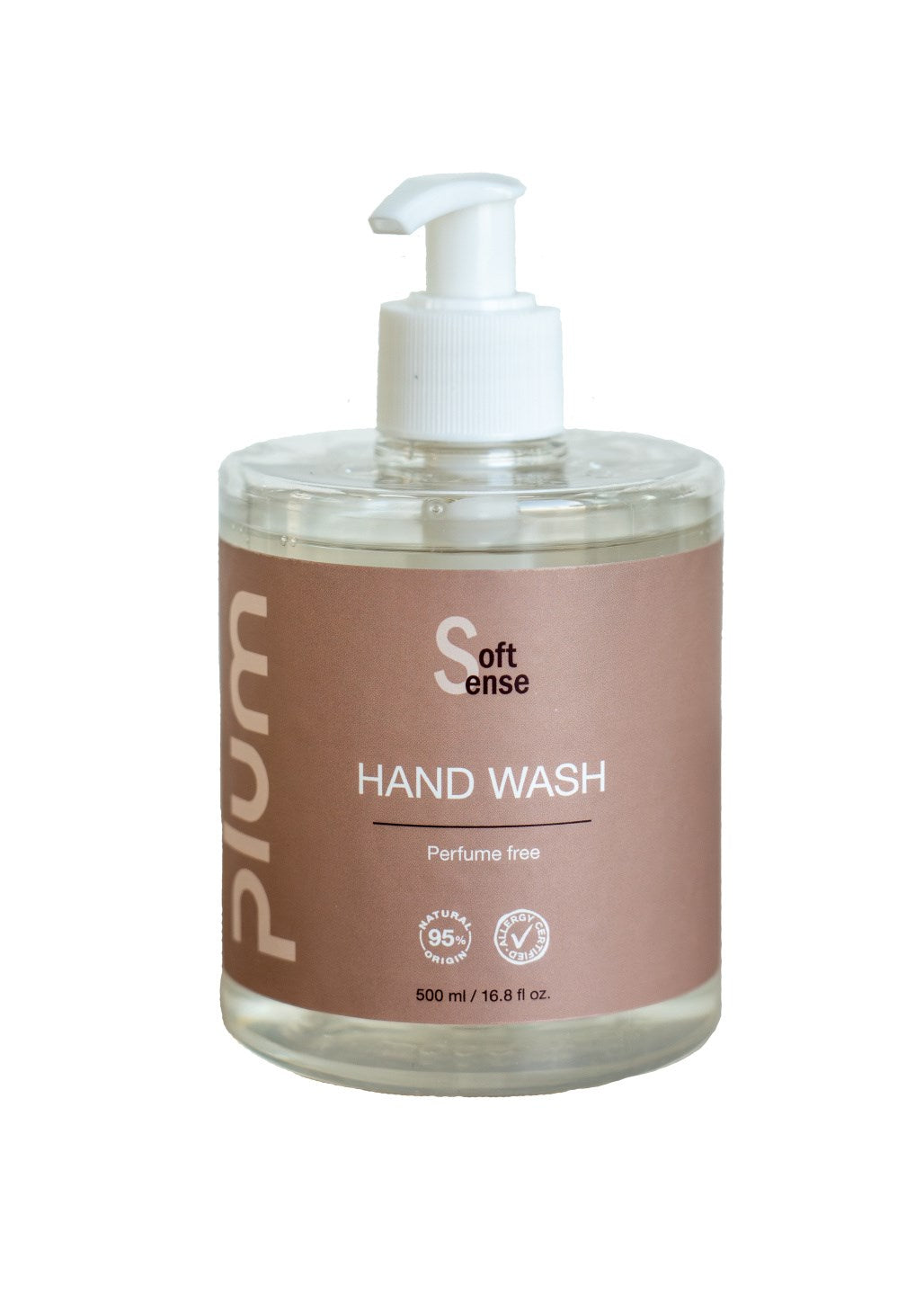 PLUM Soft Sense Håndsæbe 500 ml parfumefri – Andet