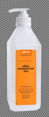 PLUM Hånddesinfektion 85% Flydende 600 ml pumpeflaske (billede 1)