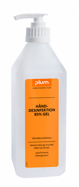 PLUM Hånddesinfektion 85% Gel 600 ml pumpeflaske (billede 2)