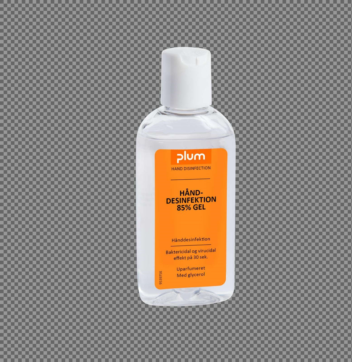 PLUM Hånddesinfektion 85% Gel 75 ml flaske (billede 1)
