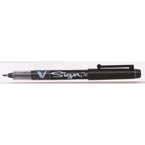 Pilot Filtpen m/hætte V-Signpen 2,0 sort