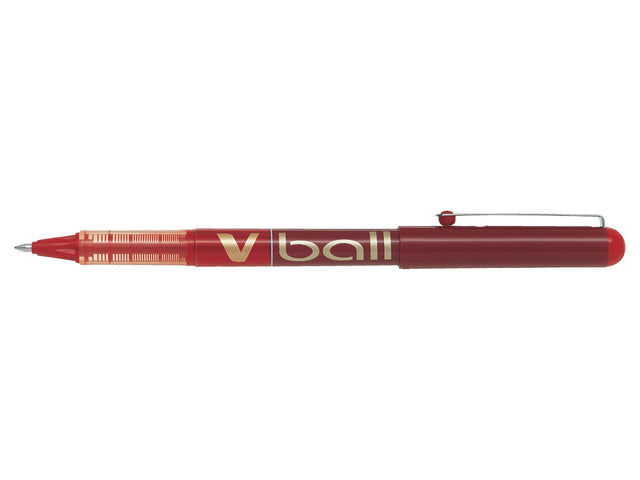 Pilot Ball-liner m/hætte V-Ball 0,7 rød