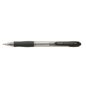 Pilot Kuglepen m/klik Super Grip 1,0 sort