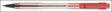Pilot Kuglepen m/klik BP-S Matic 1,0 rød