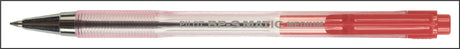 Pilot Kuglepen m/klik BP-S Matic 1,0 rød