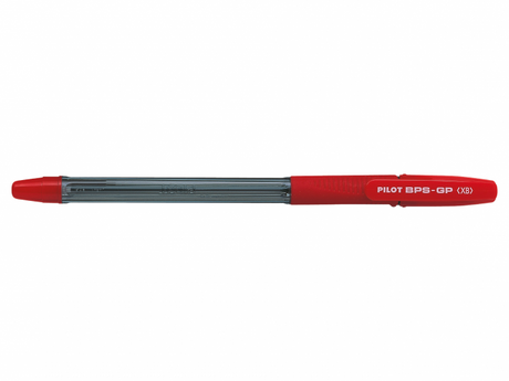 Pilot Kuglepen m/hætte BPS-GP 1,6 rød