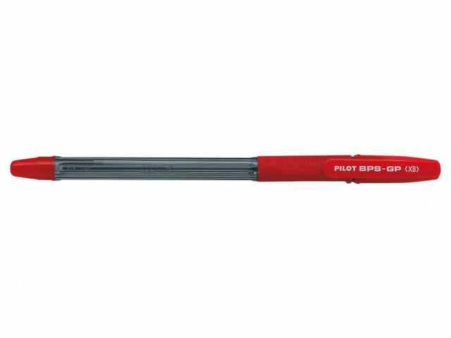 Pilot Kuglepen m/hætte BPS-GP 1,6 rød