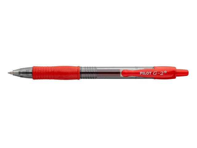 Pilot Gelpen G-2 Plus BeGreen m/klik 0,5 rød (billede 1)