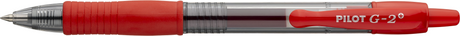 Pilot Gelpen G-2 Plus BeGreen m/klik 0,5 rød (billede 2)