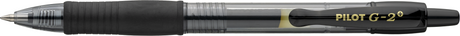 Pilot Gelpen G-2 Plus BeGreen m/klik 0,7 sort (billede 2)