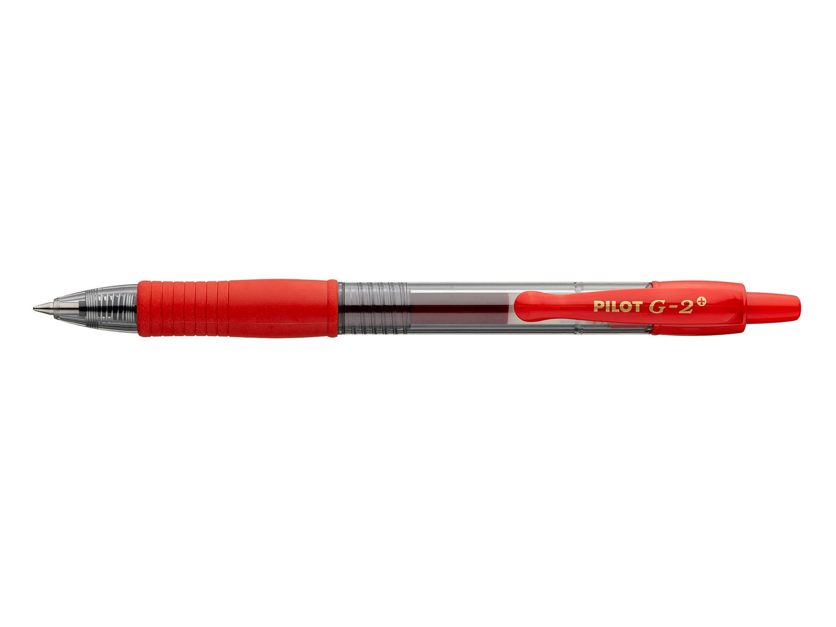 Pilot Gelpen G-2 Plus BeGreen m/klik 0,7 rød (billede 1)