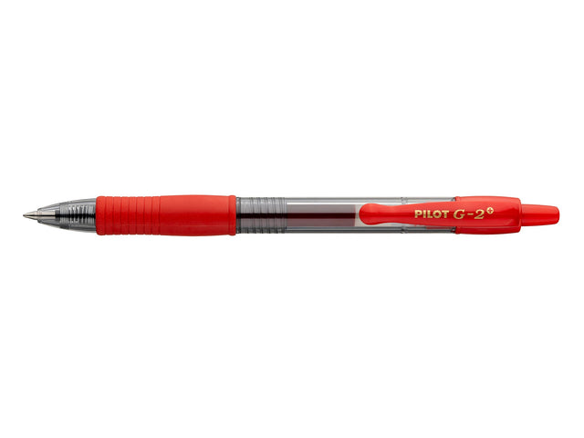 Pilot Gelpen G-2 Plus BeGreen m/klik 0,7 rød (billede 1)