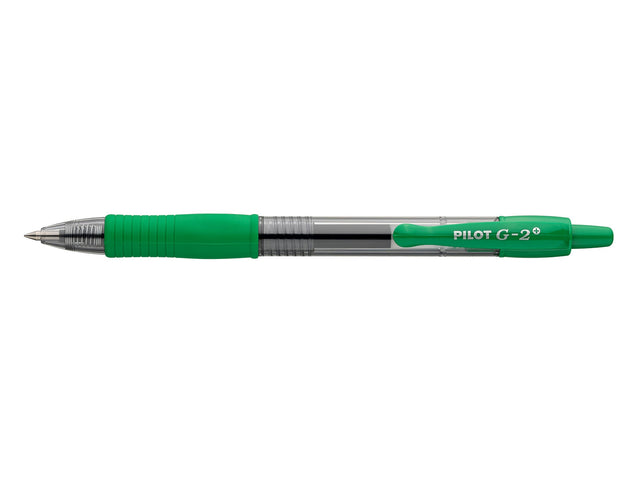 Pilot Gelpen G-2 Plus BeGreen m/klik 0,5 grøn (billede 1)
