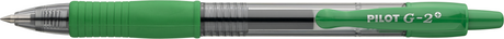 Pilot Gelpen G-2 Plus BeGreen m/klik 0,5 grøn (billede 2)