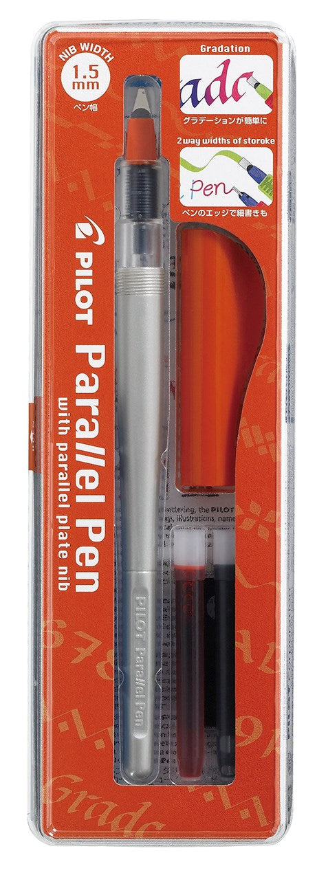 Pilot Kalligrafipen Parallel Pen 1,5mm sæt sort – Kalligrafipenne