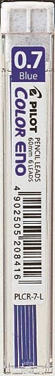 Pilot Stifter farvede Color ENO 0,7mm HB blå (6)