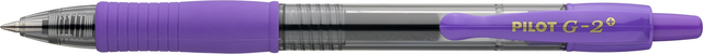 Pilot Gelpen G-2 Plus Begreen m/klik 0,7 violet