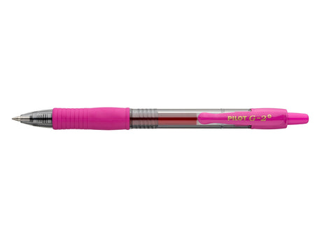 Pilot Gelpen G-2 Plus Begreen m/klik 0,7 pink (billede 1)