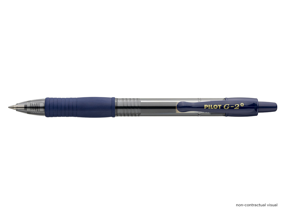 Pilot Gelpen G-2 Plus BeGreen m/klik 0,7 blåsort