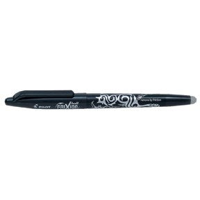 Pilot Frixion Ball m/hætte 0,7 sort