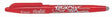 Pilot Frixion Ball m/hætte 0,7 rød
