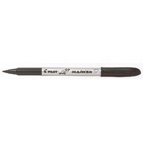 Pilot CD/DVD Marker m/hætte BeGreen 2,0 sort – Specialpenne