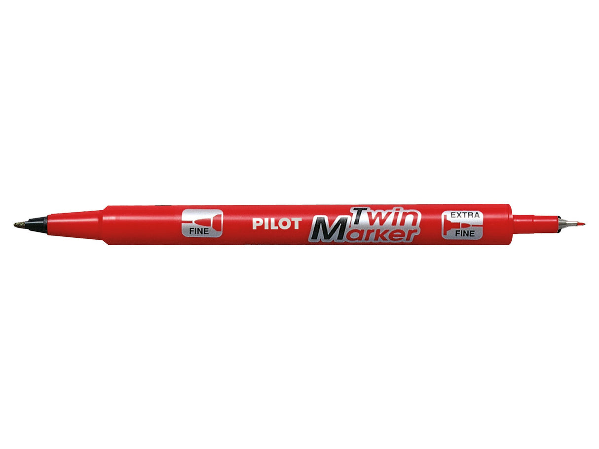 Pilot Marker Twin Marker BG rød – Specialpenne