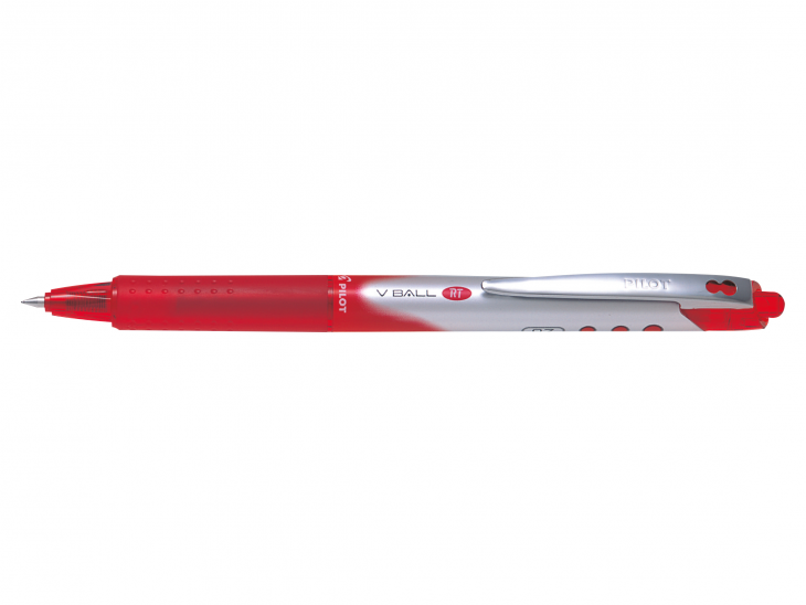 Pilot Ball-liner m/klik V-Ball RT 0,7 rød