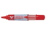 Pilot WB Marker V Board chisel/broad BG red – Whiteboardpenne (billede 1)