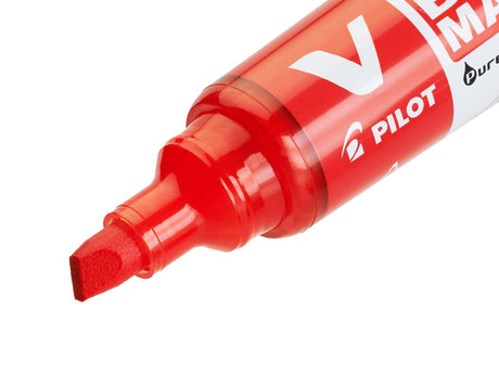 Pilot WB Marker V Board chisel/broad BG red – Whiteboardpenne (billede 2)