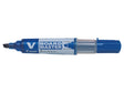 Pilot WB Marker V Board chisel/broad BG blue – Whiteboardpenne