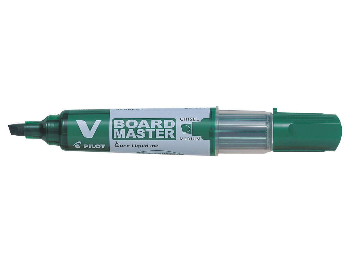 Pilot WB Marker V Board chisel/broad BG green – Whiteboardpenne