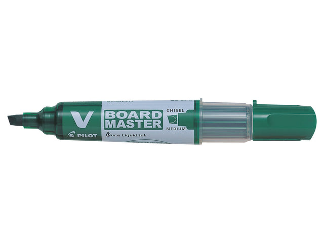 Pilot WB Marker V Board chisel/broad BG green – Whiteboardpenne