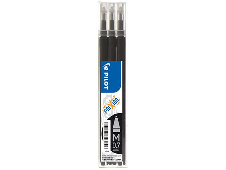 Pilot Frixion Clicker 0,7 refill sort (3) (billede 1)