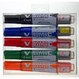 Pilot WB Marker V-Board BG skrå 2-5mm spids(5) – Whiteboardpenne