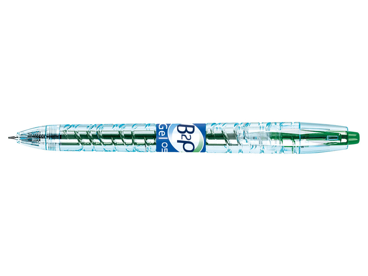 Pilot Gelpen m/klik B2P BeGreen 0,5 grøn