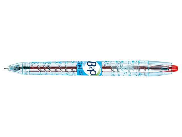Pilot Gelpen m/klik B2P BeGreen 0,7 rød (billede 1)
