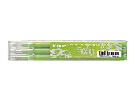 Pilot Frixion Clicker 0,7 refill lys grøn (3) (billede 1)