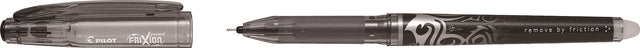 Pilot Frixion Point m/hætte 0,5 sort