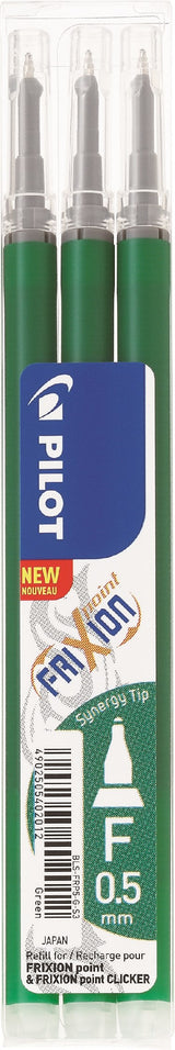Pilot Frixion Point Clicker 0,5 refill grøn (3) (billede 1)
