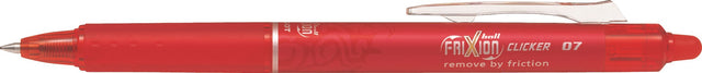 Pilot Frixion Clicker m/klik 0,7 rød