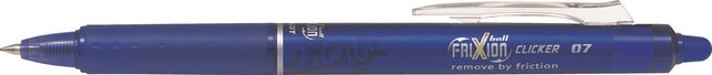 Pilot Frixion Clicker m/klik 0,7 blå