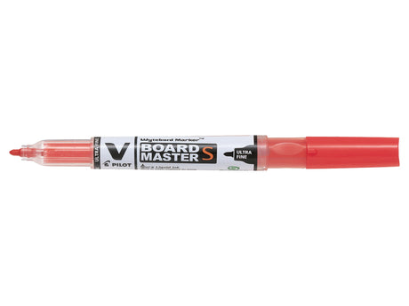 Pilot WB Marker V-Board S Ultra Fine rund rød – Whiteboardpenne