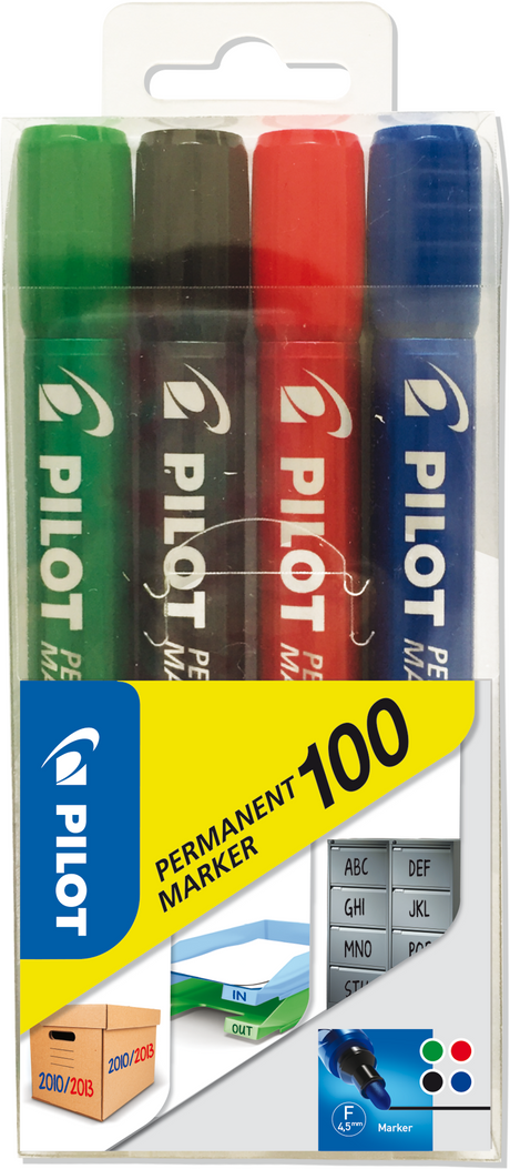 Marker Permanent 100 rund ass (4)