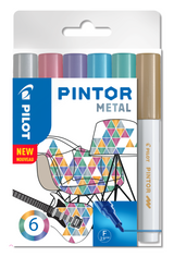 Marker Pintor Fine Metal Mix 1,0ass (6)